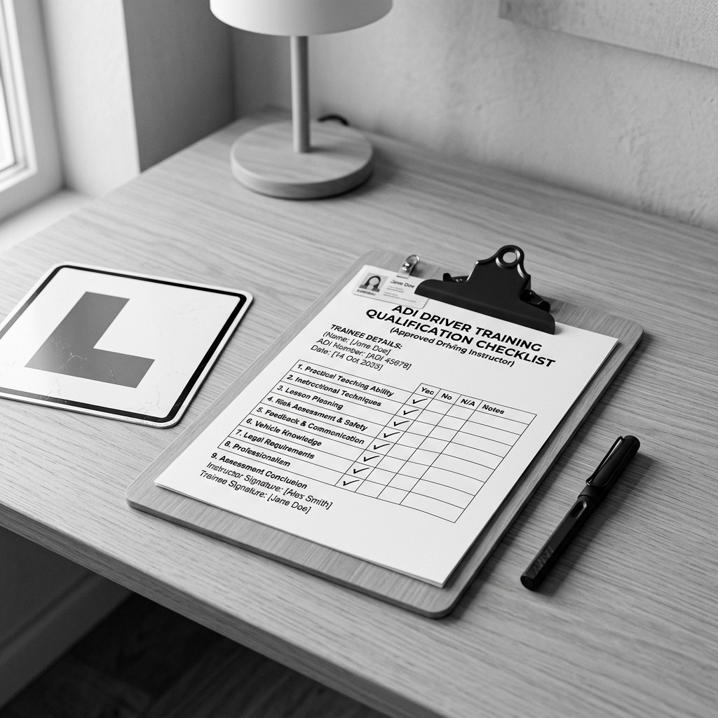 ADI Training Checklist